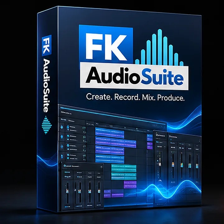 Product box of FK Audio Suite